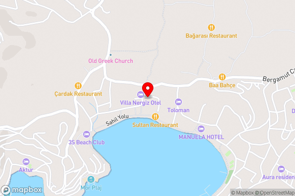 Villa UZ Ercin - Hotel Location Map