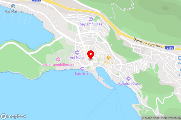 Villa Vakana - Hotel Location Map