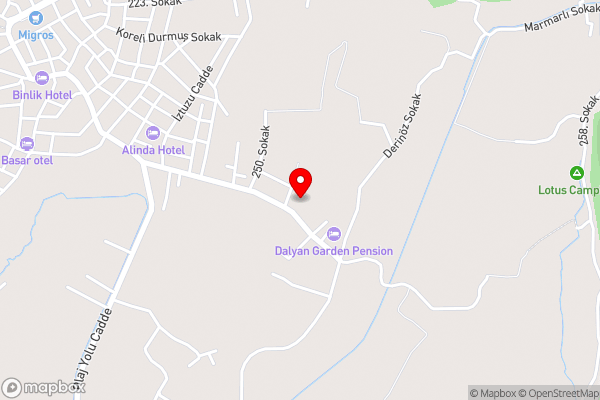 Villa Vanilya - Hotel Location Map