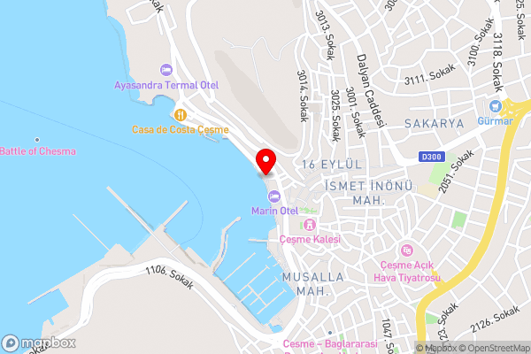 Villa Vongole - Hotel Location Map