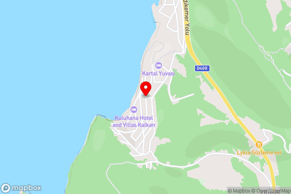 VİLLA WHİTE (AMAZİNG SEA VİEW ) - Hotel Location Map