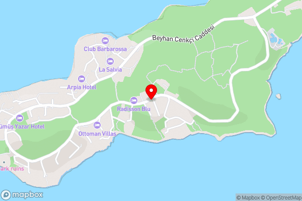 Villa Yaz Amazing Sea view and Meis Island View - Hotel Location Map