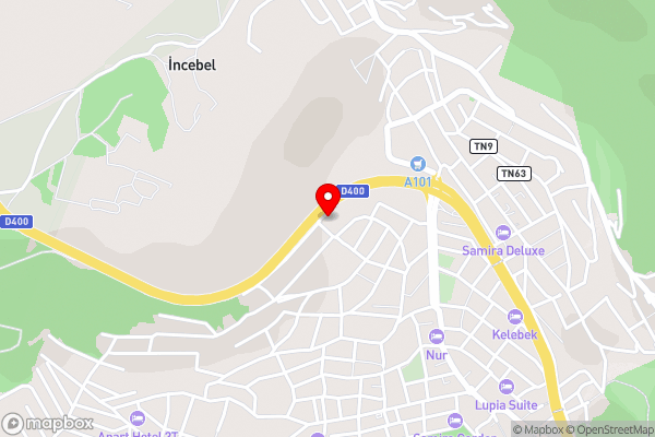 Villa Zafira - Hotel Location Map