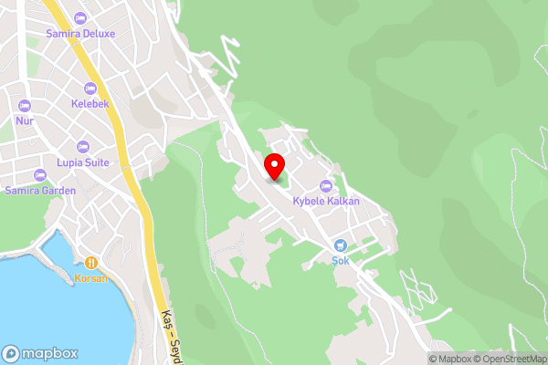 Villa Zaza - Hotel Location Map