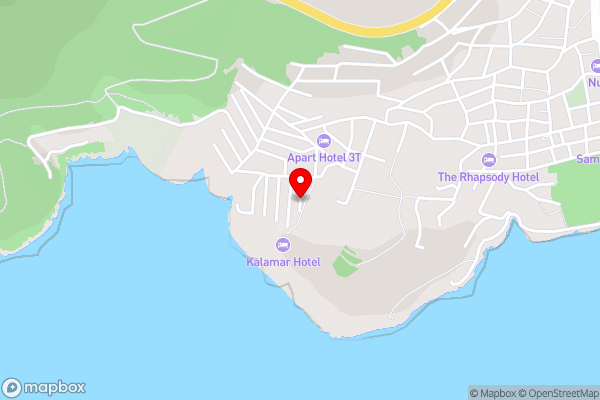 Villa Zeytin - Hotel Location Map