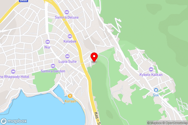 Villla Liver - Hotel Location Map