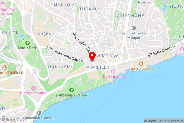 W Istanbul - Hotel Location Map