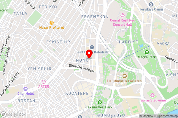 Wabi Sabi Hostel Istanbul - Hotel Location Map
