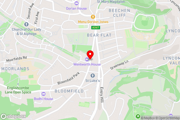 Wentworth House - Free Parking - Hotel Location Map