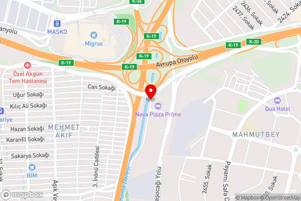 WestSide Residences by Rotana - Hotel Location Map