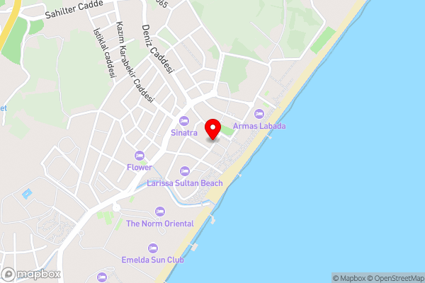 White Lilyum Hotel - All Inclusive - Hotel Location Map