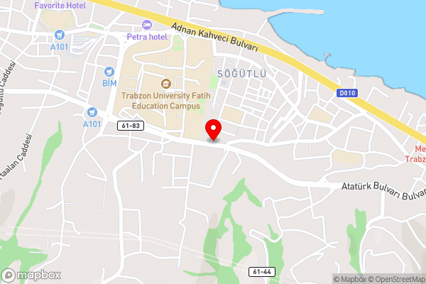 White Pearl Residance - Hotel Location Map