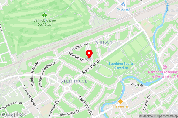 Whitson Walk - Hotel Location Map