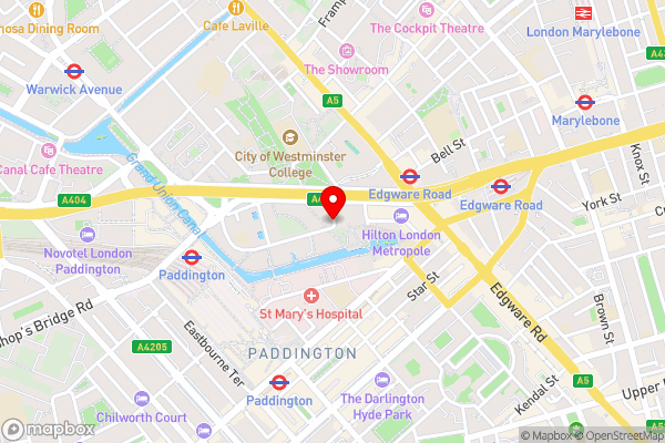 Wilde Aparthotels by Staycity London Paddington - Hotel Location Map
