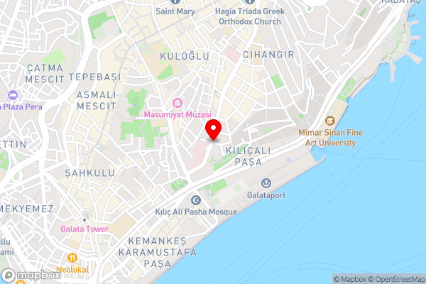 Witt Istanbul Suites - Hotel Location Map