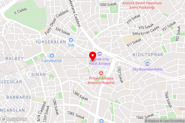 Wolf Of The City Hotel - Hotel Location Map