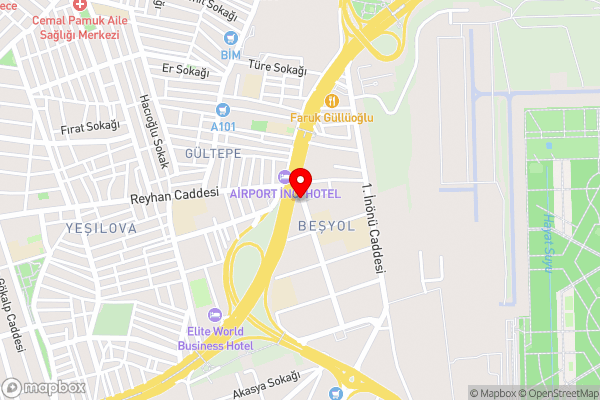 World Point Hotel Besyol - Hotel Location Map