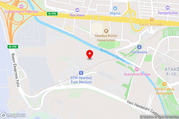 WOW Istanbul Hotel - Hotel Location Map