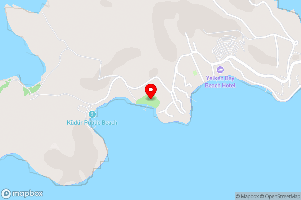 XUMA Bungalows - Hotel Location Map