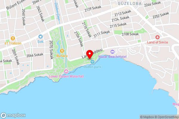 Yakamoz Karavan - Hotel Location Map