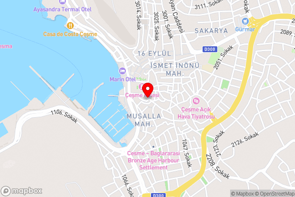 Yalcin Hotel - Hotel Location Map
