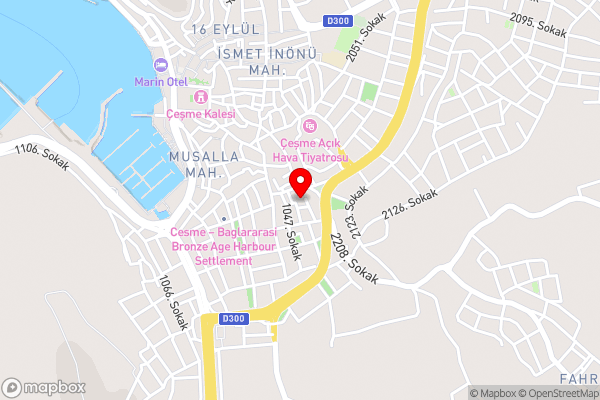 Yalcinkaya Apart Hotel - Hotel Location Map