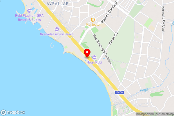 Yalihan Aspendos - Hotel Location Map