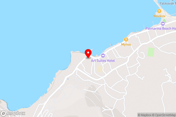 Yalikavak Twin Villa - Hotel Location Map