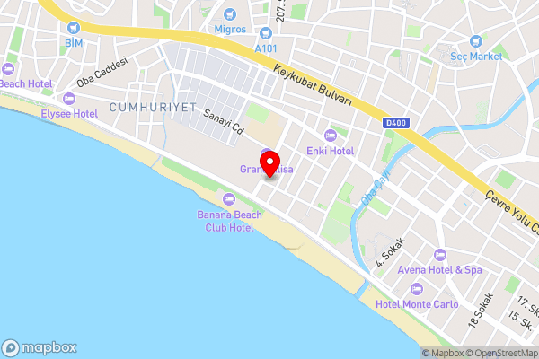 Yaman Life Hotel - Hotel Location Map