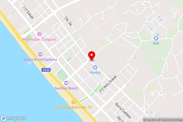 Yekta Kingdom Trade Center 1+1 - Hotel Location Map