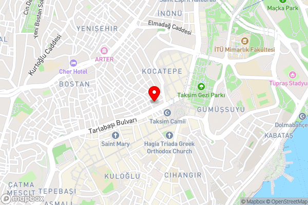 Yellow Mansion - Hotel Location Map