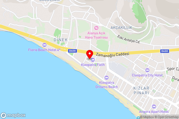 Yeniacun Apart Hotel - Hotel Location Map