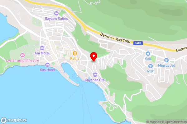 Yosun Apart - Hotel Location Map