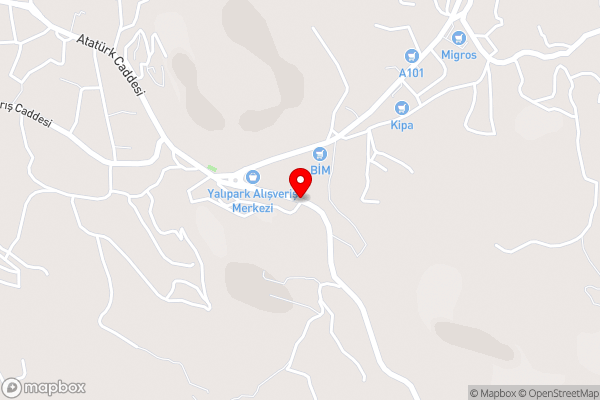 Yüksel Yatch - Hotel Location Map