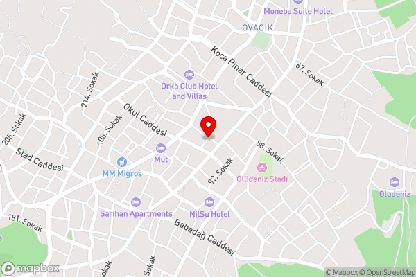 Zehra Tatil Köyü- Halal All Inclusive - Hotel Location Map