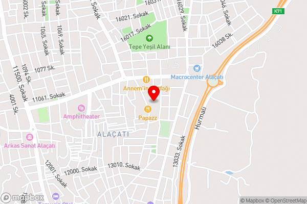 Zena Hotel Alaçatı Adults Only - Hotel Location Map
