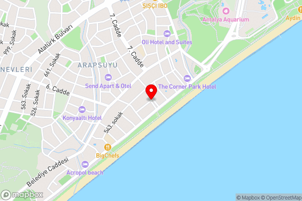 Zeynel Hotel - Hotel Location Map