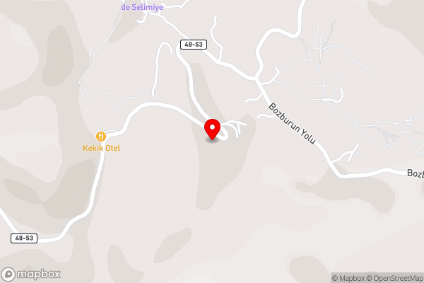 Zeytin Dalı Butik Otel - Hotel Location Map