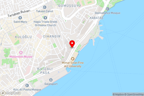 Zimmer Bosphorus Hotel - Hotel Location Map