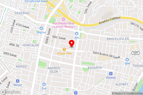 Zübeyde Hanım Homes - Hotel Location Map