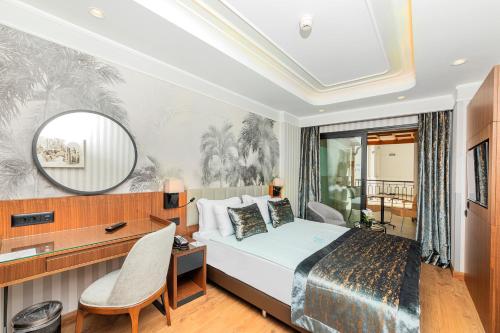 Çift Kişilik Oda - Balkonlu - Bodrum