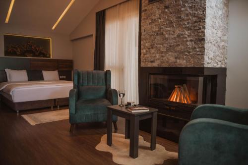 Peerless Süit - Spa Küvetli, Şömineli
