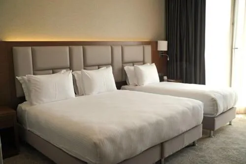 Standard Room with One King, One Single Bed and Balcony