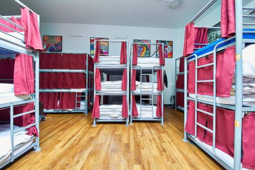 Bed in 15-Bed Mixed Dorm with Triple Bunks and External Shared Bathroom