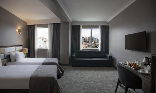 Deluxe Çift Kişilik veya İki Yataklı Oda - Şehir Manzaralı