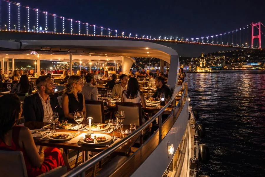 Bosphorus Dinner Cruise with Live Show: Turkish and International Menu – photo 3
