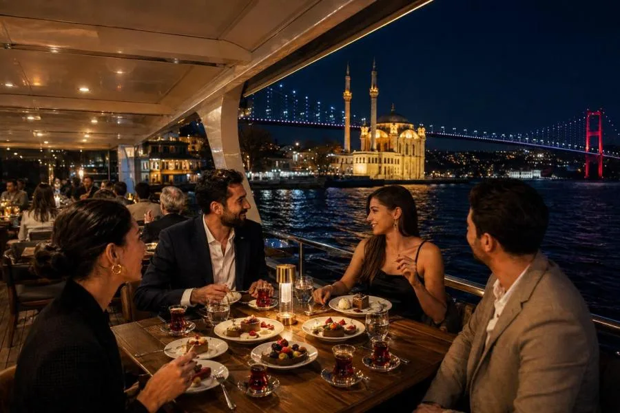 Bosphorus Dinner Cruise with Live Show: Turkish and International Menu – photo 4
