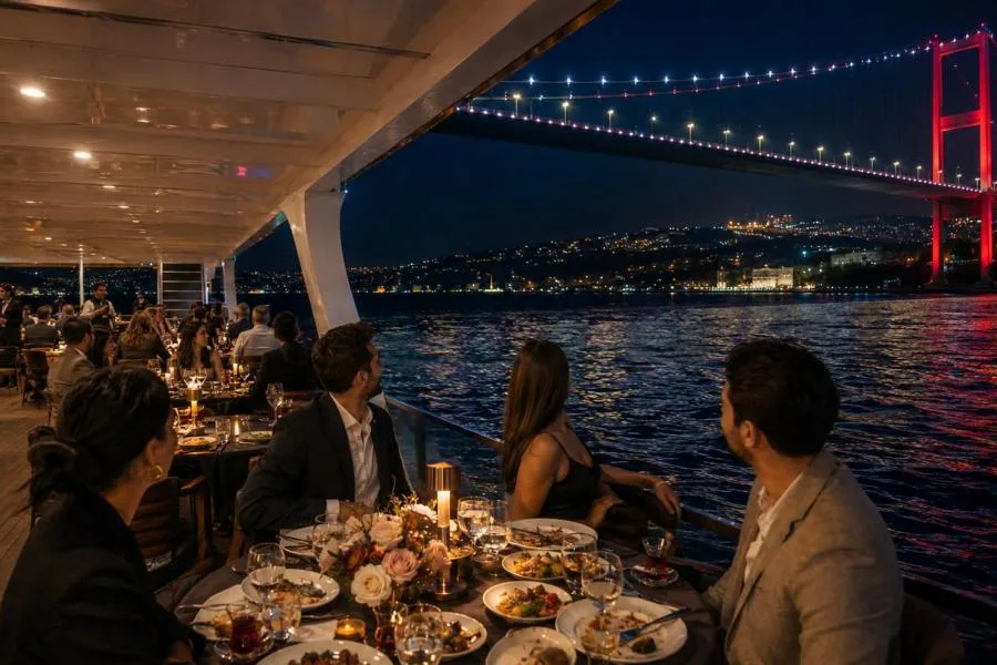 Bosphorus Dinner Cruise with Live Show: Turkish and International Menu – photo 5