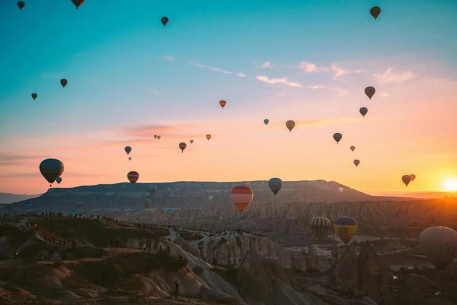 رحلة منطاد عند الشروق مع النقل من الفندق: 60 دقيقة – الصورة 5