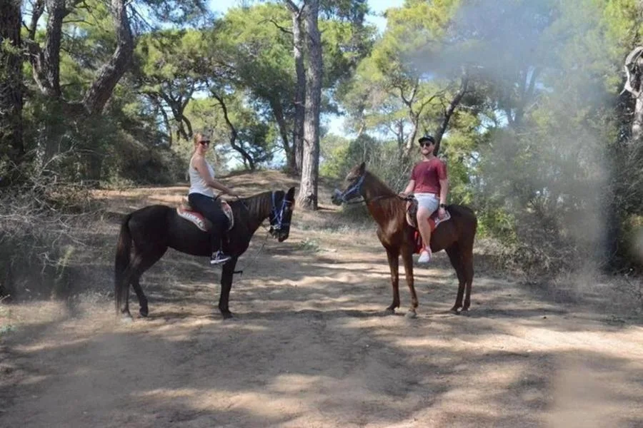 Manavgat Side Orman ve Sahilinde At Binme – fotoğraf 3